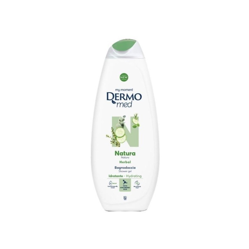 DERMOMED BAGNODOCCIA NATURA HERBAL 650ML