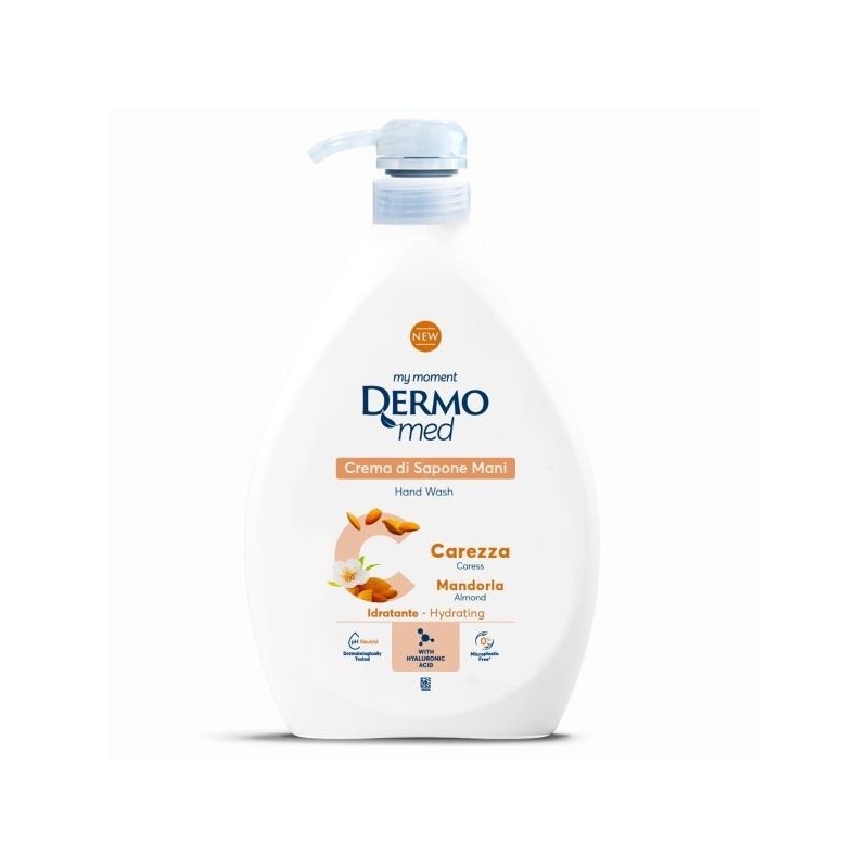 DERMOMED SAPONE COMP. CAREZZA MANDORLA 1LT