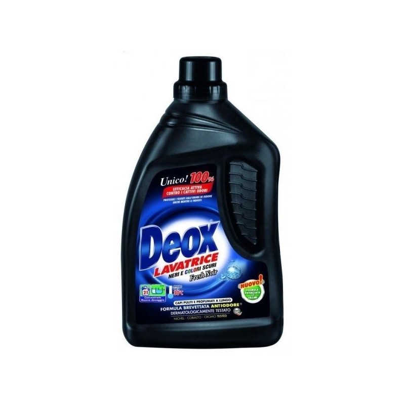 DEOX LAVATRICE 21 LAV. FRESCO NERO 1050 ML