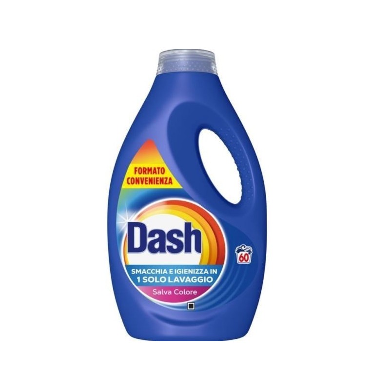 DASH LIQ. 60 LAV. SALVA COLORE 2,8 LT