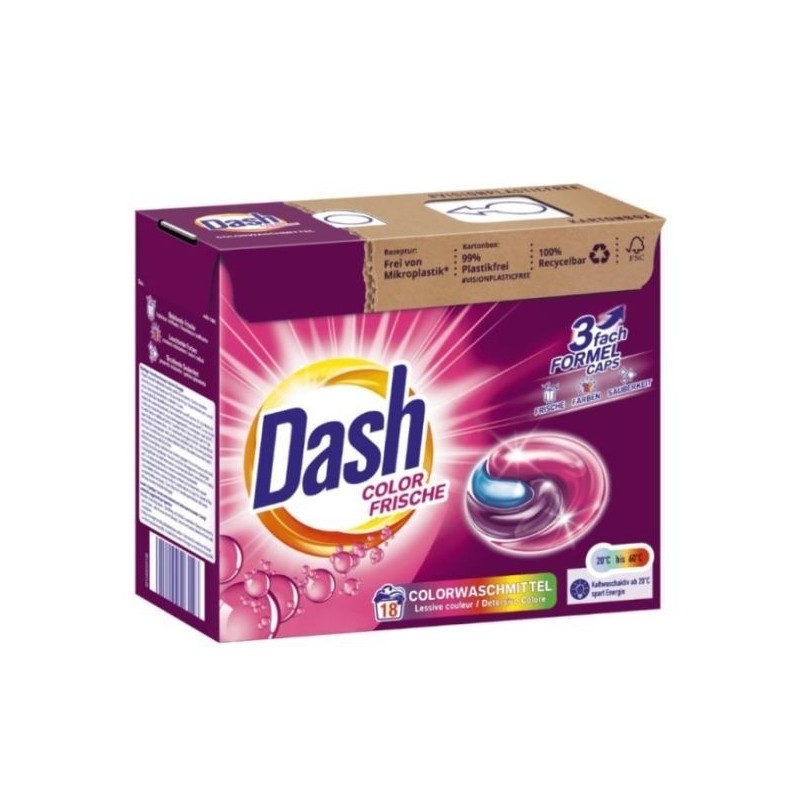 DASH MONODOSI CAPS 3IN1 COLOR 18 PZ