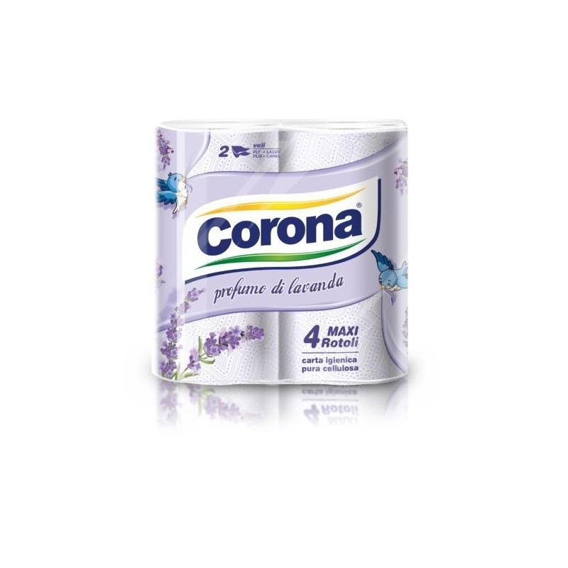 CORONA IGIENICA LAVANDA 4 ROTOLI 2V