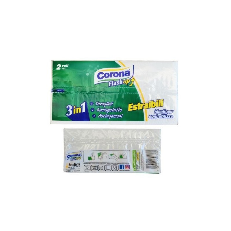 CORONA TOVAGLIOLI FLASH UP-3IN1 21X21 2V