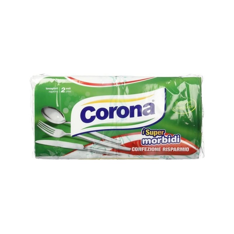 CORONA TOVAGLIOLI SUPER MORBIDI CONF. RISP. 2V