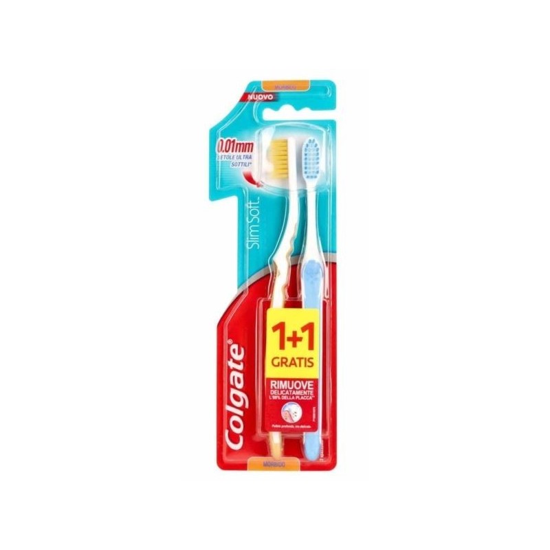 COLGATE SPAZZOLINI SLIM SOFT 2PZ