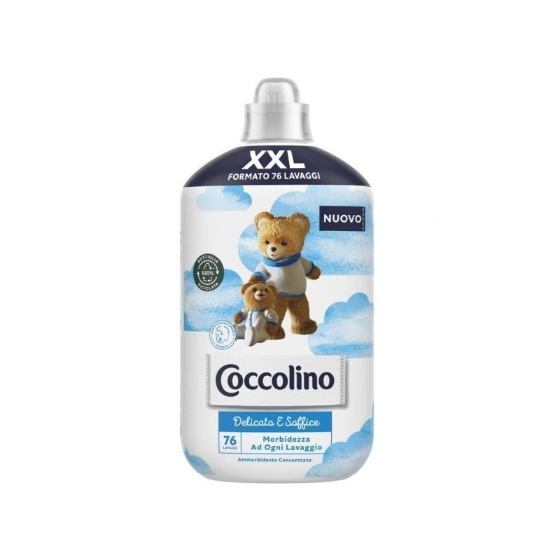 COCCOLINO AMM. CONC. 76 LAV. DELICATO&SOFFICE 1,75LT