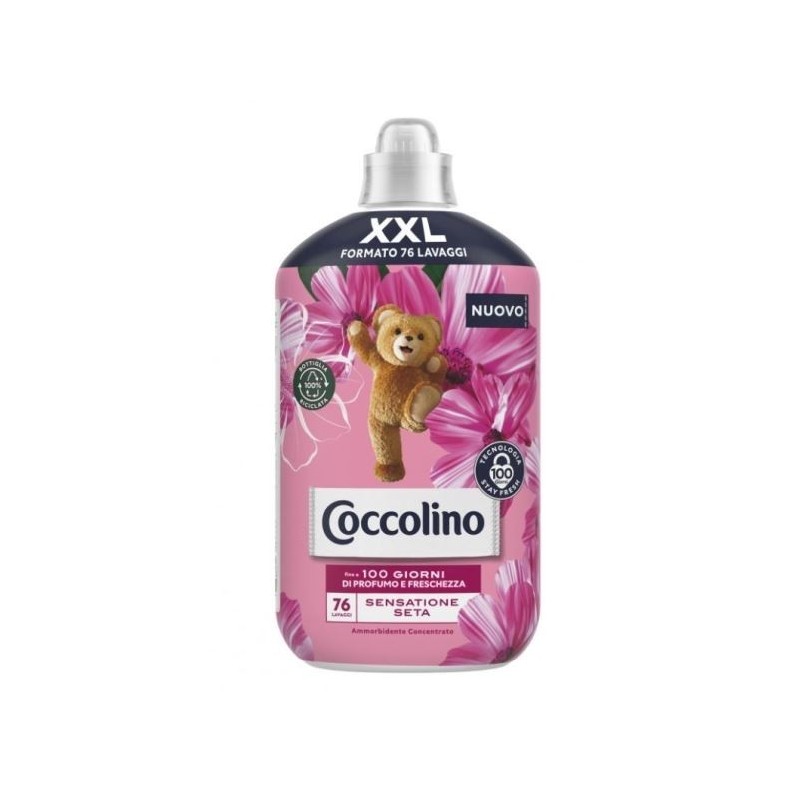 COCCOLINO AMM. CONC. 76 LAV. SENSAZIONE SETA 1750ML