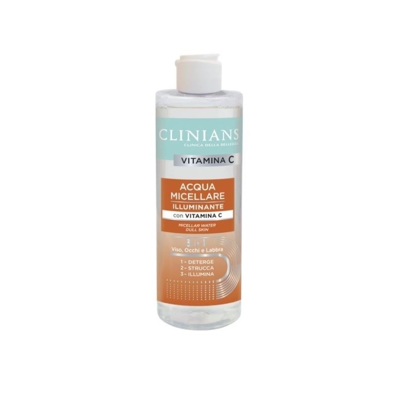CLINIANS ACQUA MICELLARE CON VITAMINA C 400ML