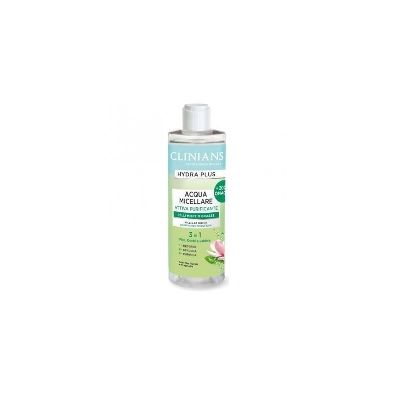 CLINIANS ACQUA MICELLARE PELLI GRASSE 400 ML