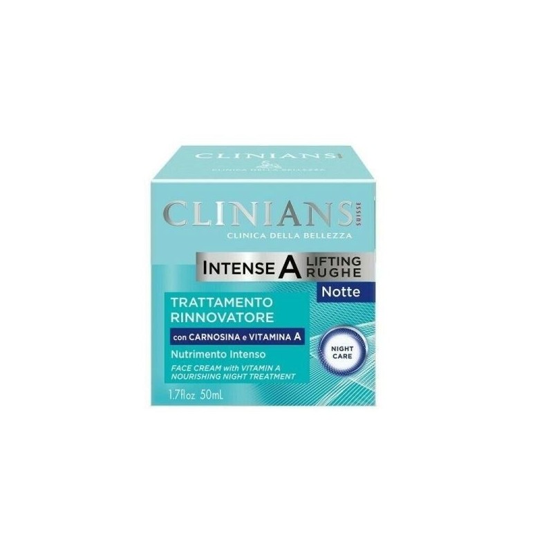 CLINIANS CREMA LIFTING ANTI-RUGHE NOTTE NUTRIENTE 50 ML