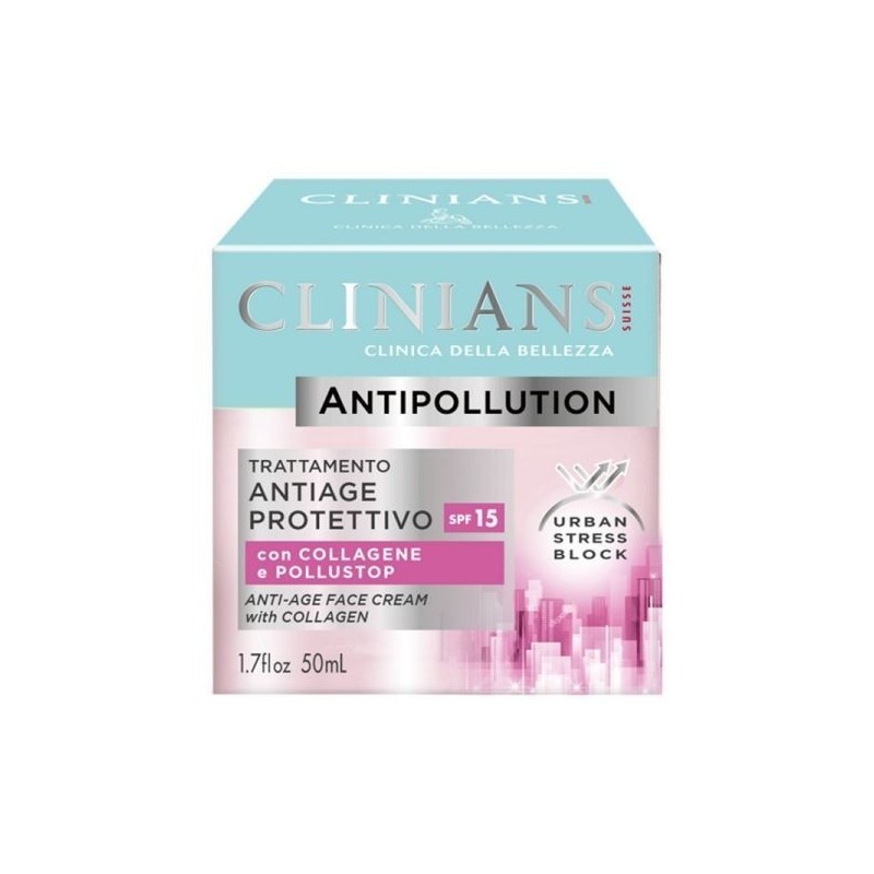 CLINIANS CREMA VISO ANTI AGE PROTETTIVO 50 ML