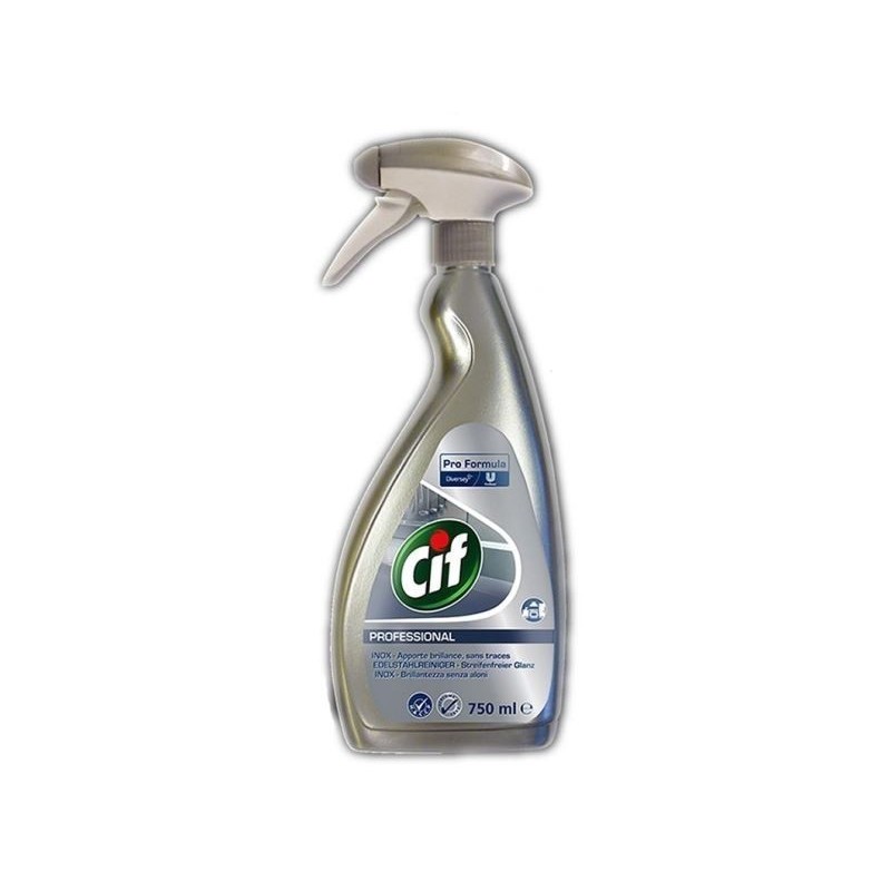 CIF PROFESSIONAL SPRAY ACCIAIO INOX 750 ML