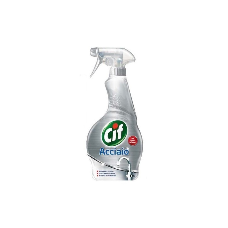 CIF SPRAY ACCIAIO 500 ML