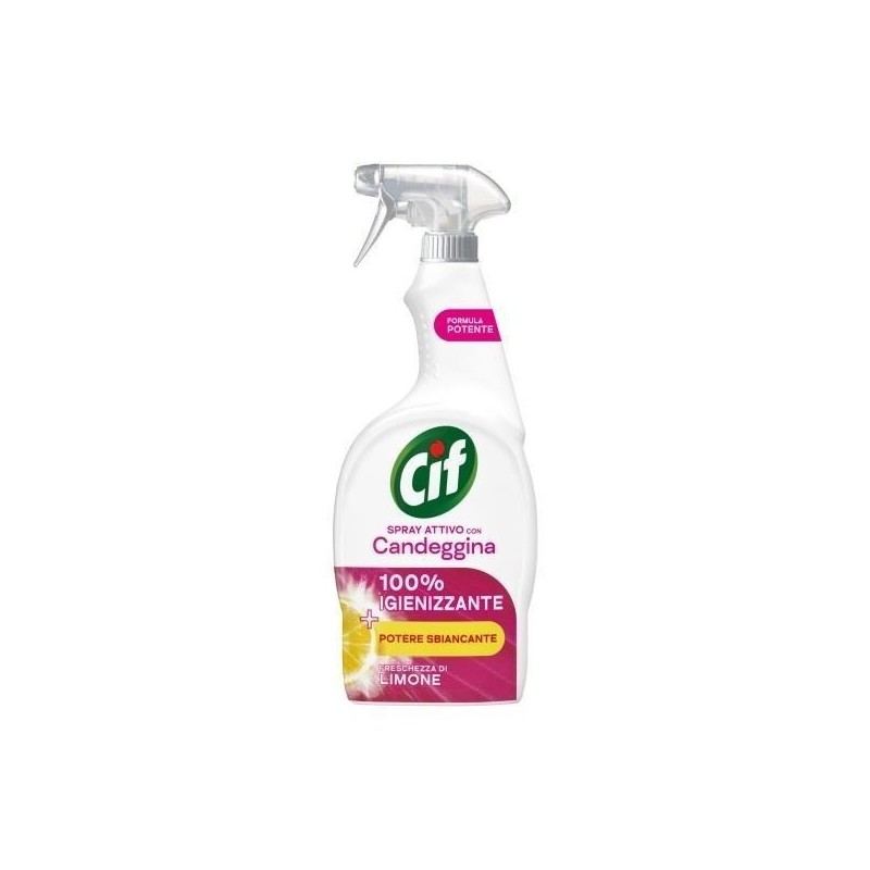 CIF SPRAY ATTIVO CANDEGGINA IGIEN.LIMONE 650 ML