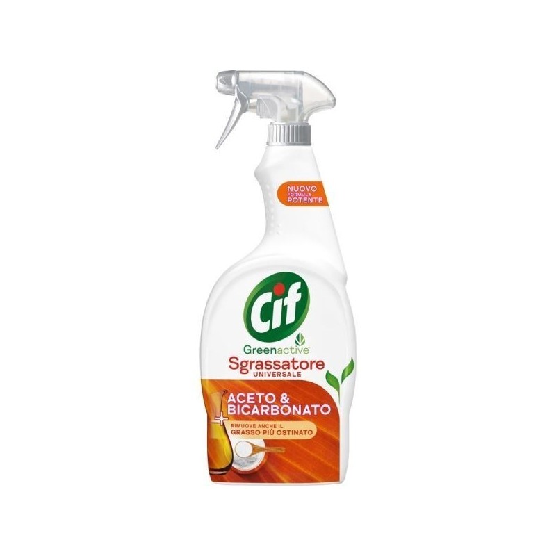 CIF SPRAY GREEN ACTIVE ACETO & BICARBONATO 650 ML