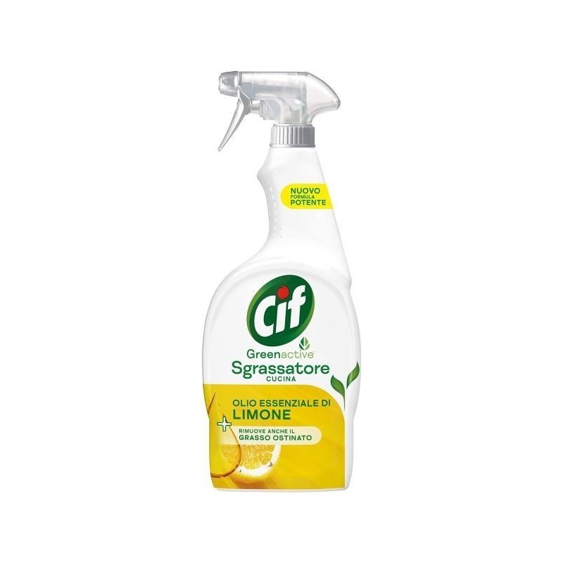 CIF SPRAY GREEN SGRASSATORE CUCINA OLIO LIMONE 650 ML