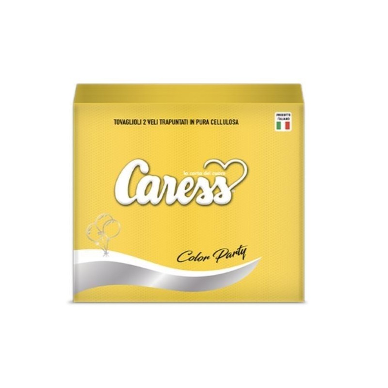 CARESS TOVAGLIOLI COLOR PARTY GIALLO 33X33 2V