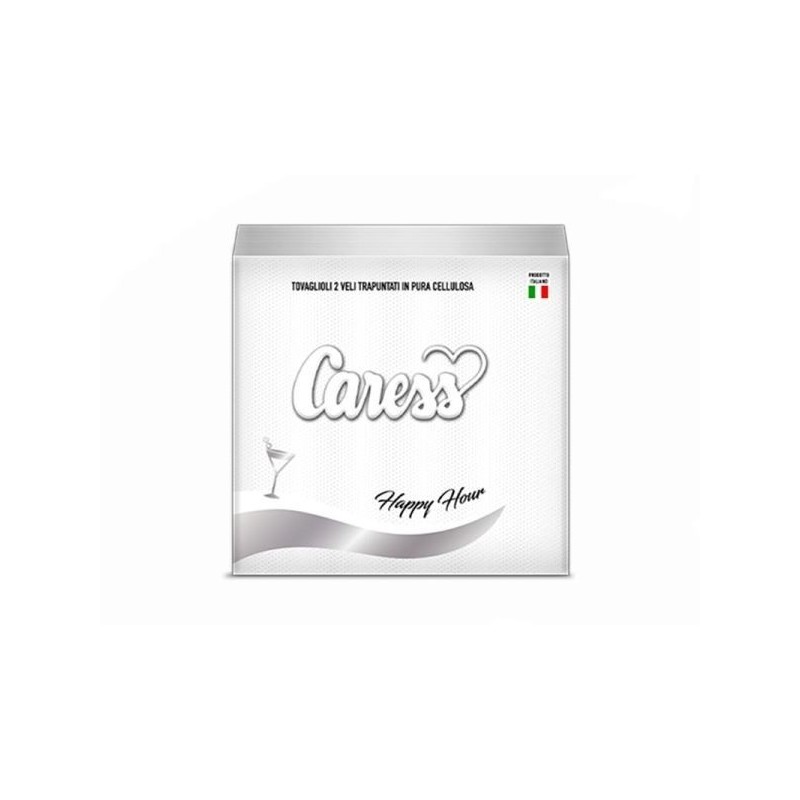 CARESS TOVAGLIOLI HAPPY HOUR BIANCO 25X25 2V