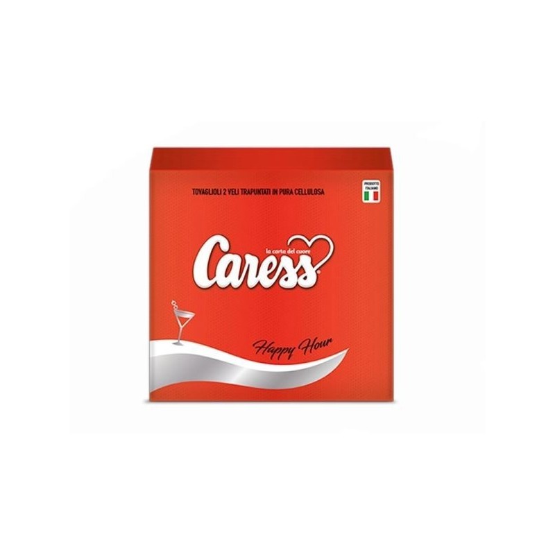 CARESS TOVAGLIOLI HAPPY HOUR ROSSO 25X25 2V