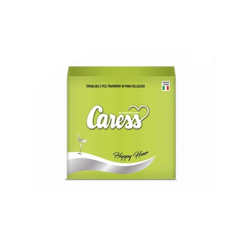 CARESS TOVAGLIOLI HAPPY HOUR VERDE MELA 25X25 2V