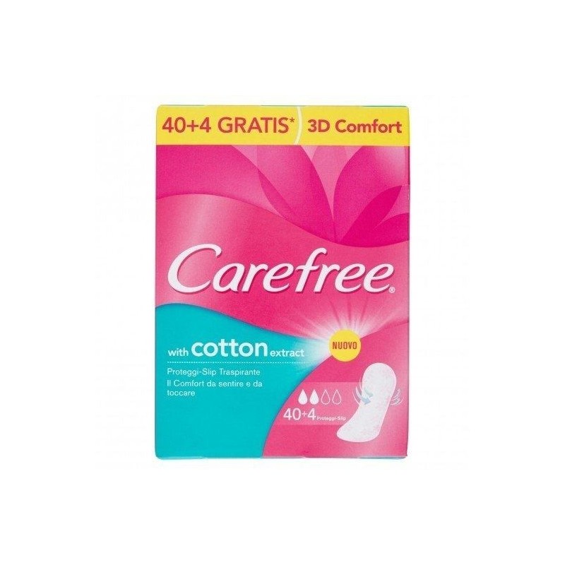 CAREFREE SALVASLIP COTTON 40+4 PZ ITA