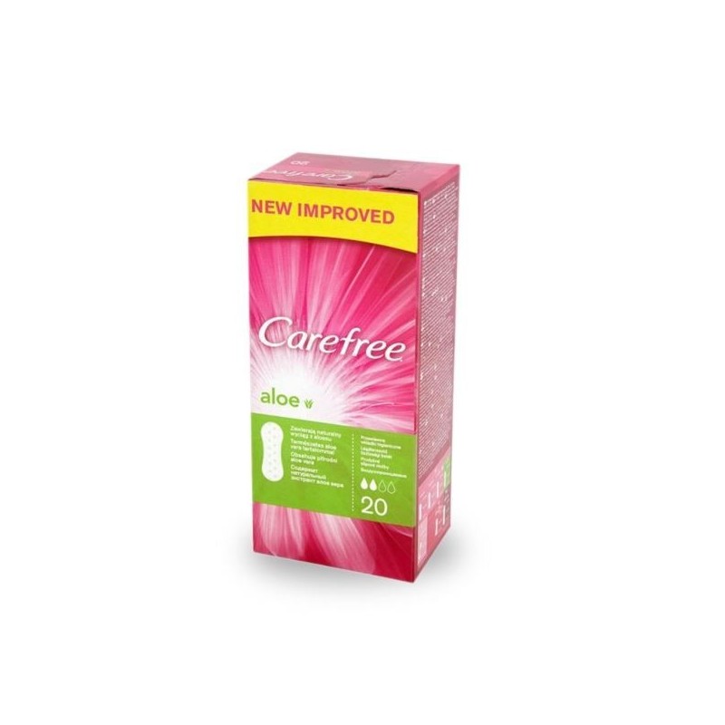CAREFREE SALVASLIP COTTON ALOE 20 PZ