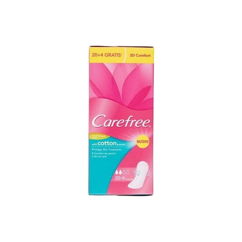 CAREFREE SALVASLIP COTTON FEEL NORMAL 20 PZ