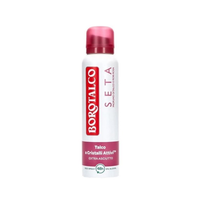 BOROTALCO DEO SPRAY SETA TALCO/F.ROSA 150 ML