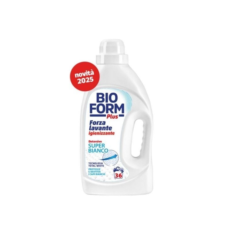 BIOFORM LAVATRICE 36 LAV. SUPER BIANCO 1625ML
