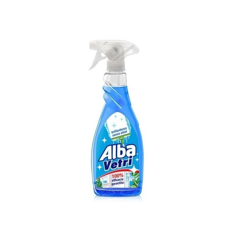 ALBA SPRAY VETRI CRISTALLI E ACCIAIO 650 ML