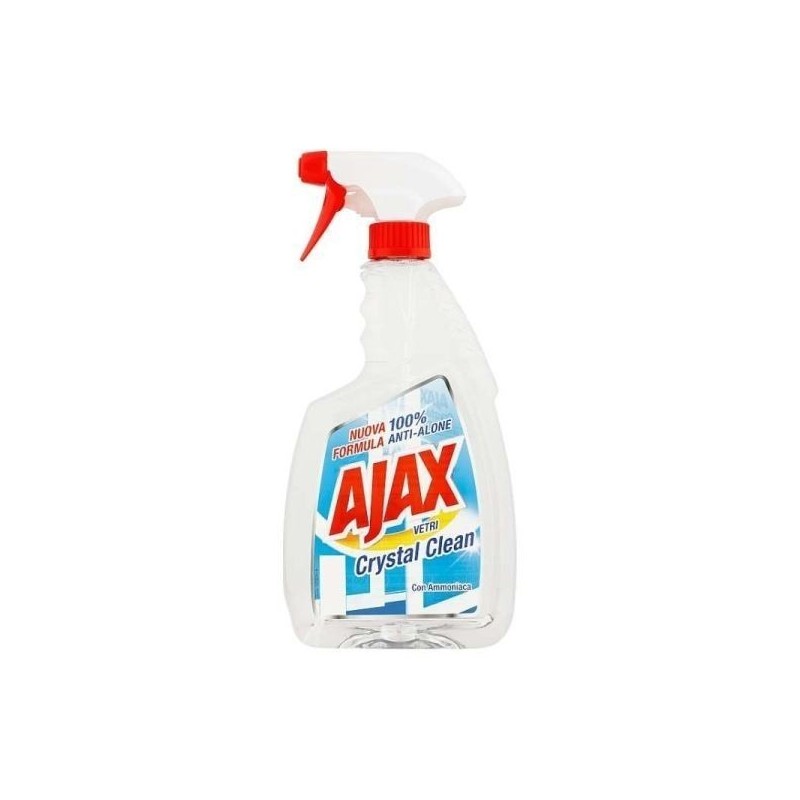AJAX SPRAY VETRI CRYSTAL CLEAN ANTI-ALONI 750ML
