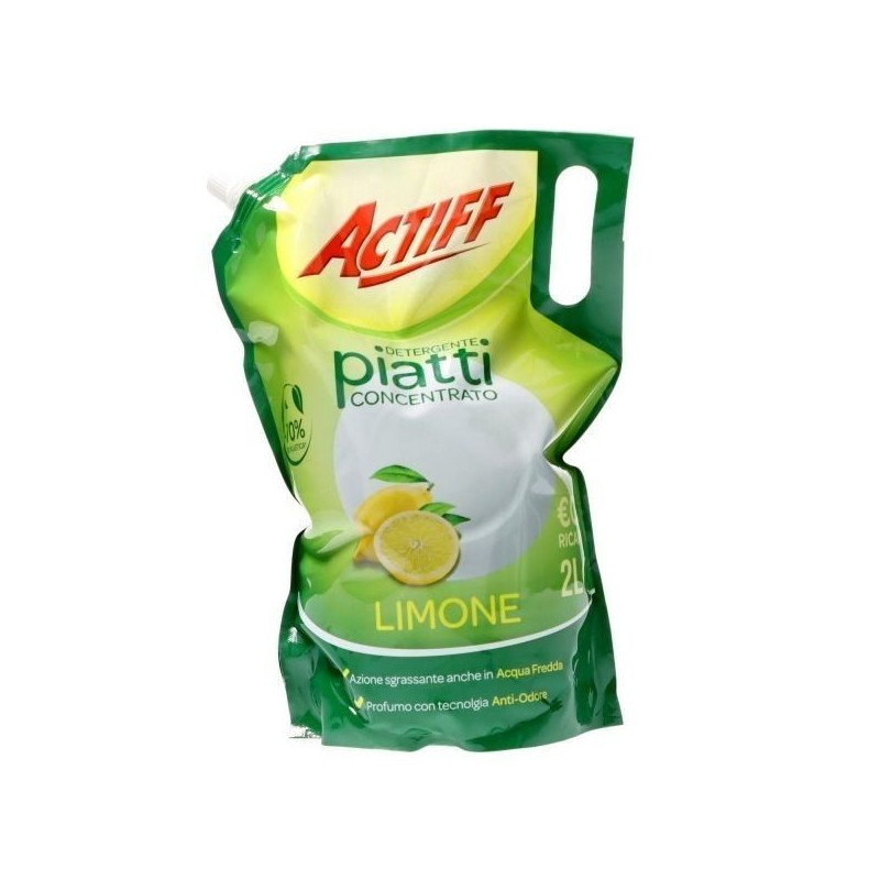 ACTIFF PIATTI BUSTA LIMONE 2 LT