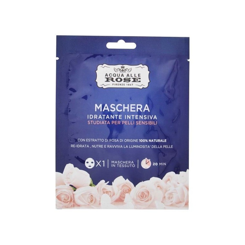ACQUA ALLE ROSE MASCHERA TESSUTO IDRATANTE 1PZ