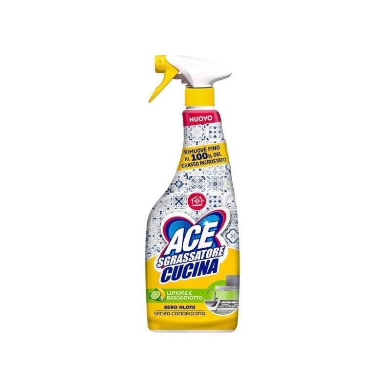 ACE SGRASS. SPRAY CUCINA LIMONE/BERGAMOTTO 600ML