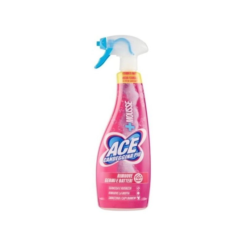 ACE SPRAY PIU'MOUSSE CANDEGGINA 800 ML