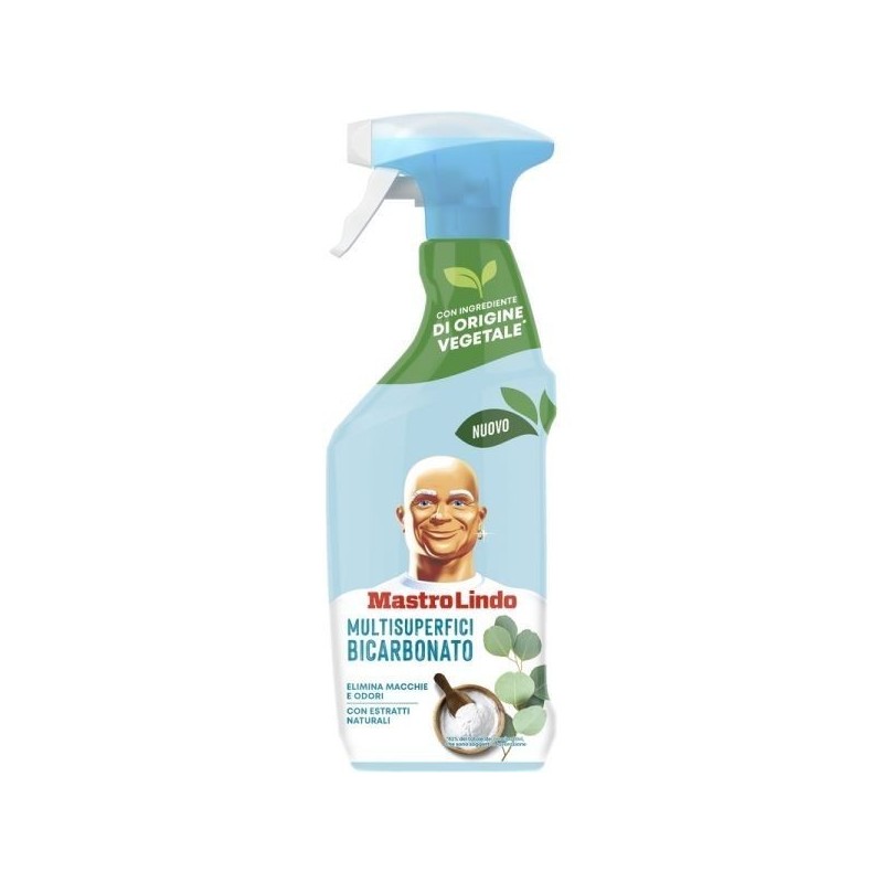 MASTROLINDO SPRAY MULTISUPERFICI BICARBONATO 500 ML