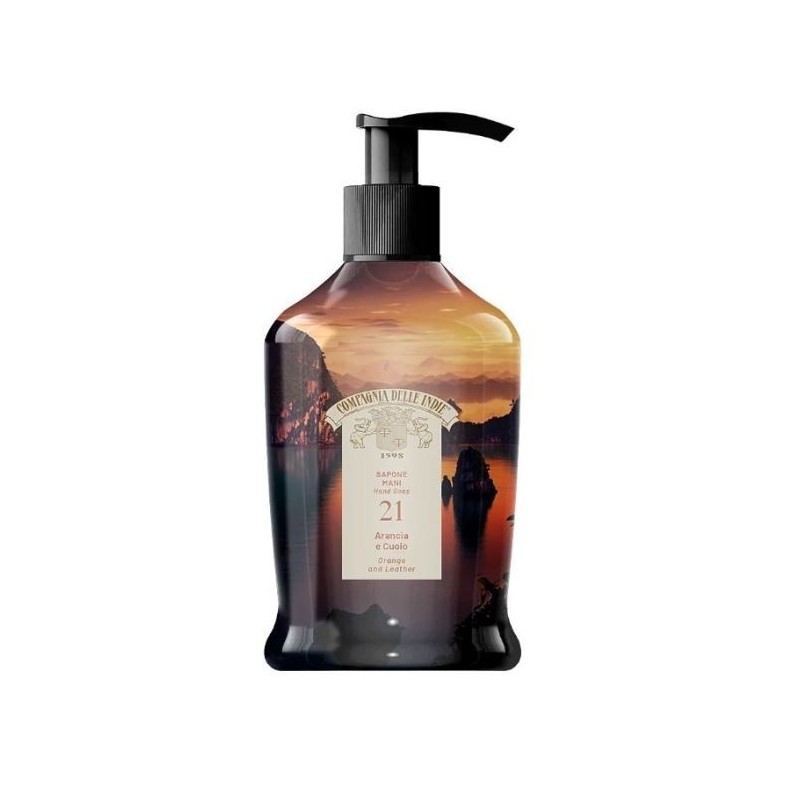 COMPAGNIA DELLE INDIE SAPONE MANI ARANCIA/CUOIO 300ML
