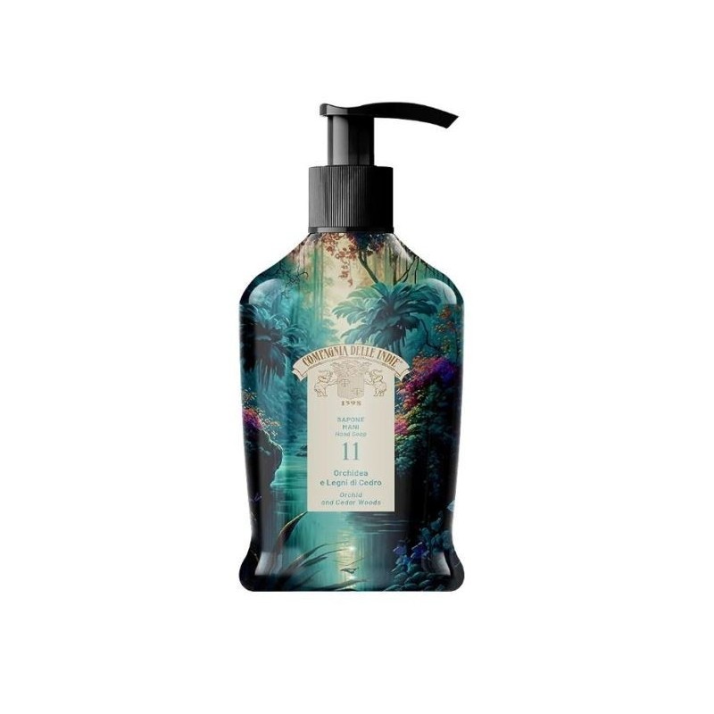 COMPAGNIA DELLE INDIE SAPONE MANI ORCHIDEA/LEGNI DI CEDRO 300ML