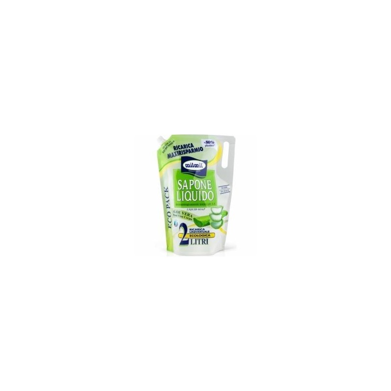 MIL MIL SAPONE BUSTA ALOE VERA 2 LT