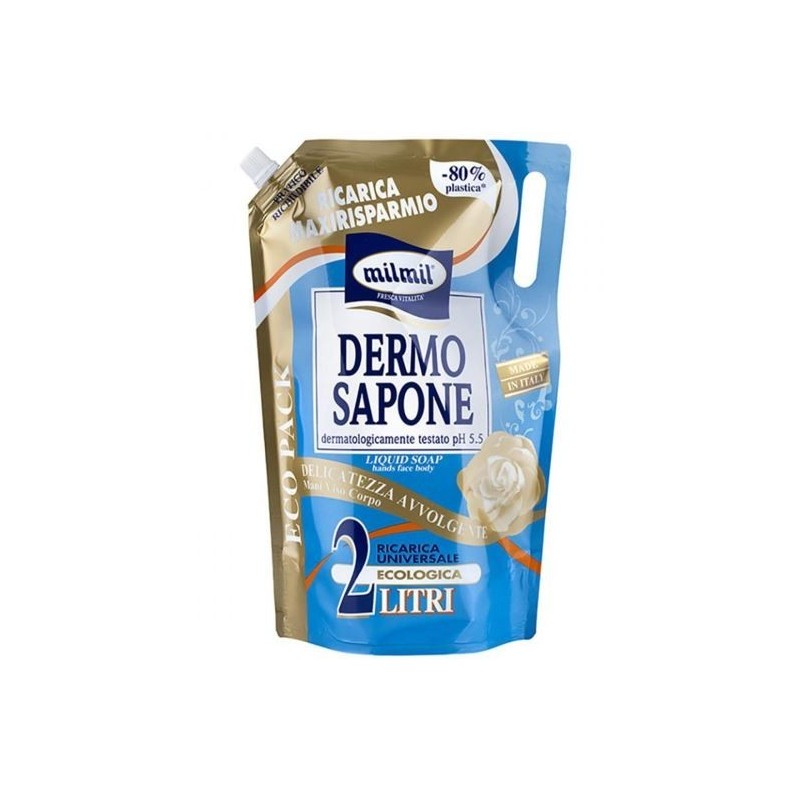 MIL MIL SAPONE BUSTA DERMO 2 LT