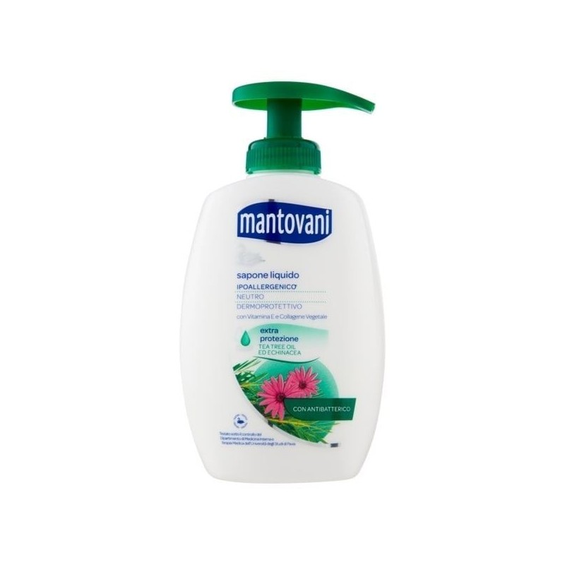 MANTOVANI SAPONE LIQ. EXTRA PROTEZIONE ANTIBATTERICO 300 ML