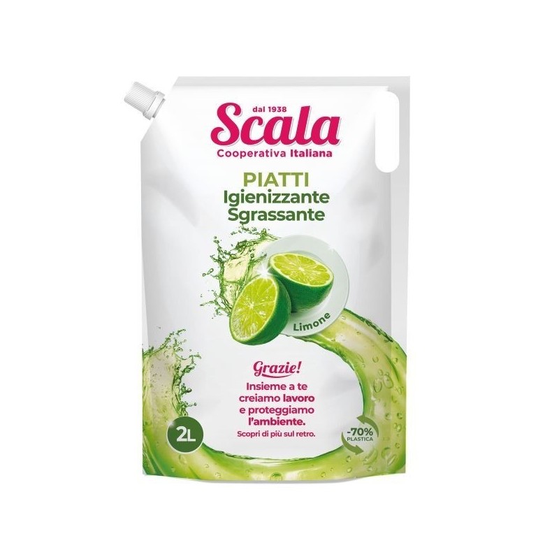 SCALA PIATTI BUSTA LIMONE 2 LT