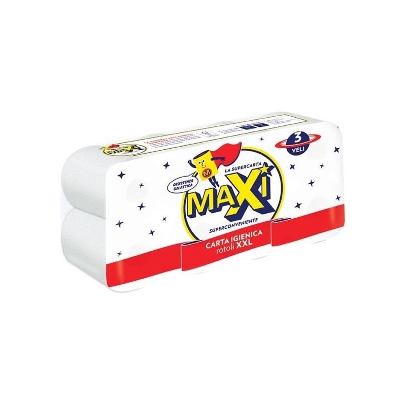 MAXI IGIENICA 8 ROTOLI XXL 3 VELI