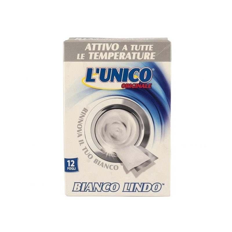 L'UNICO SALVACOLORE LAVATRICE 12PZ BIANC