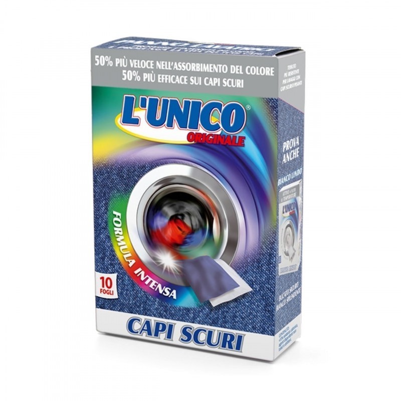 L'UNICO SALVACOLORE LAVATRICE 10PZ SCURI