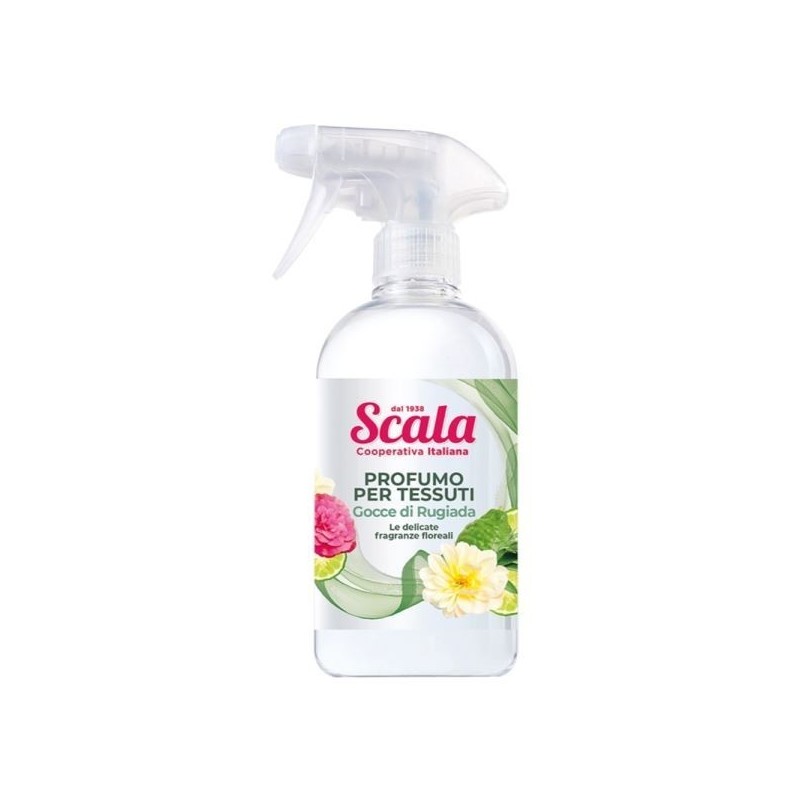 SCALA PROFUMO TESSUTI GOCCE DI RUGIADA 500 ML