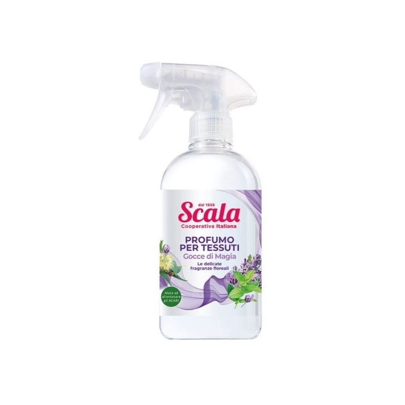 SCALA PROFUMO TESSUTI GOCCE DI LAVANDA 500 ML
