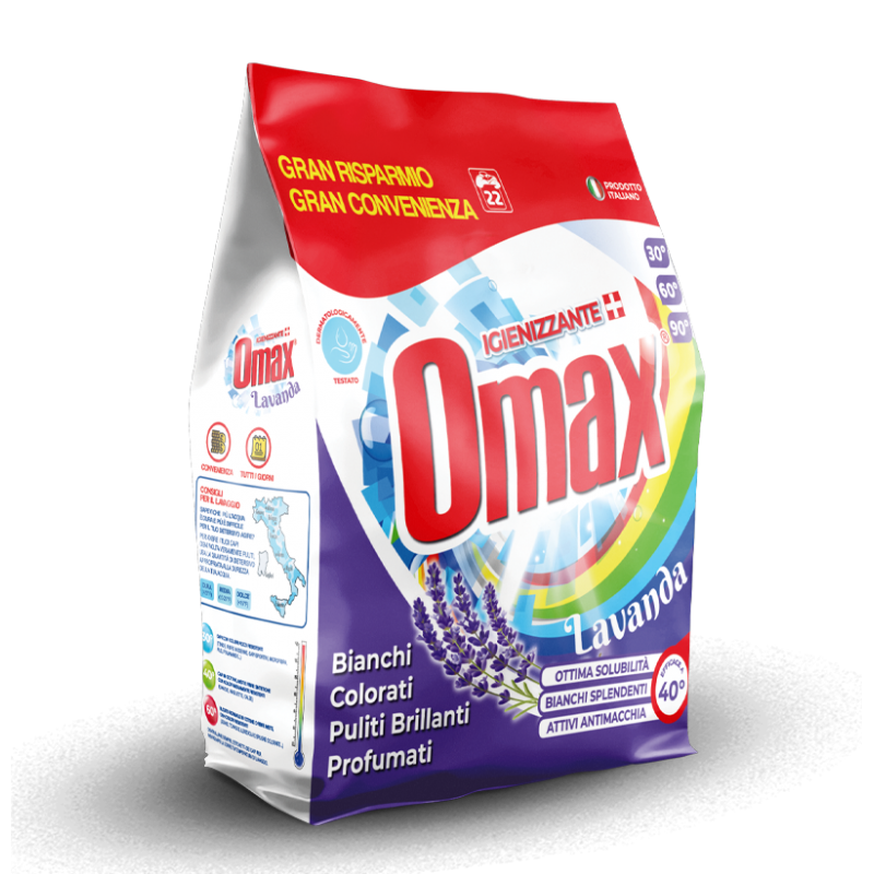 OMAX RIC POLVERE 22 MIS LAVANDA