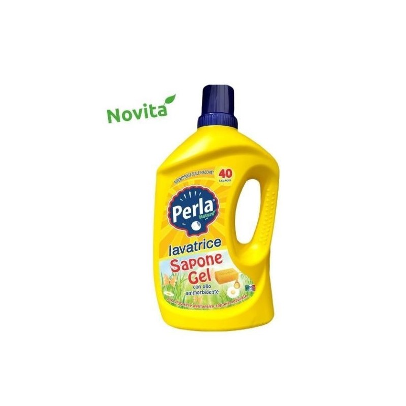 PERLA LAVATRICE SAPONE GEL 40 LAV.