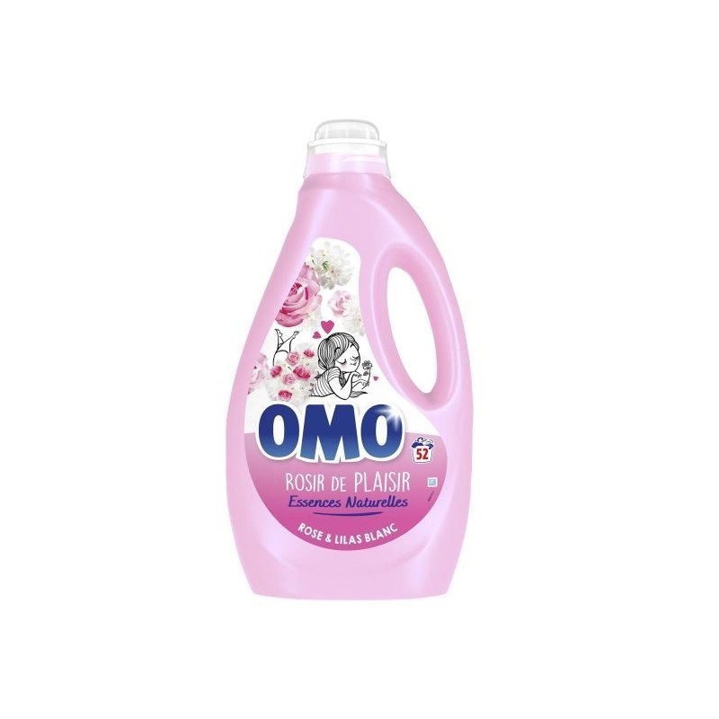 OMO LAVATRICE 52 LAV. ROSE & LILAS BLANC 2,6 LT